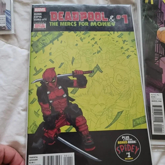 Marvel Comics Lot Of 5 Five Comic Books New In Cover - Picture 4 of 4